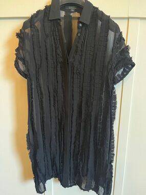ALL SAINTS SHEER DRESS - 00